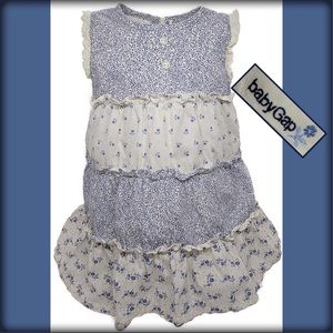 Baby Gap Double Layer Floral Dress Newborn GUC